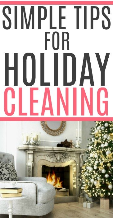 holiday cleaning