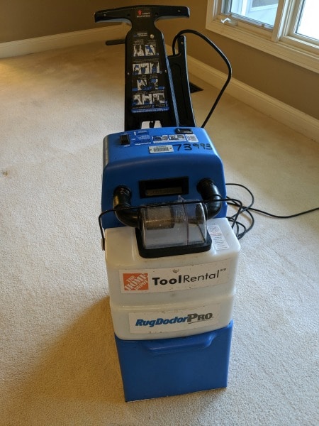 carpet cleaner rental