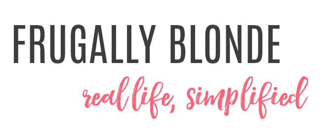 Julie Sellers LLC - Frugally Blonde logo
