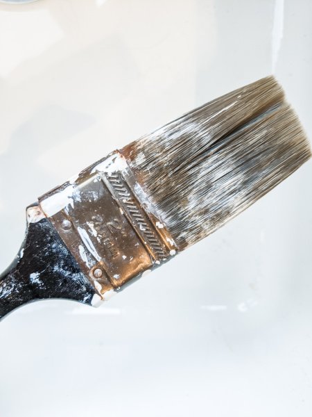 how to remove dried paint from brushes