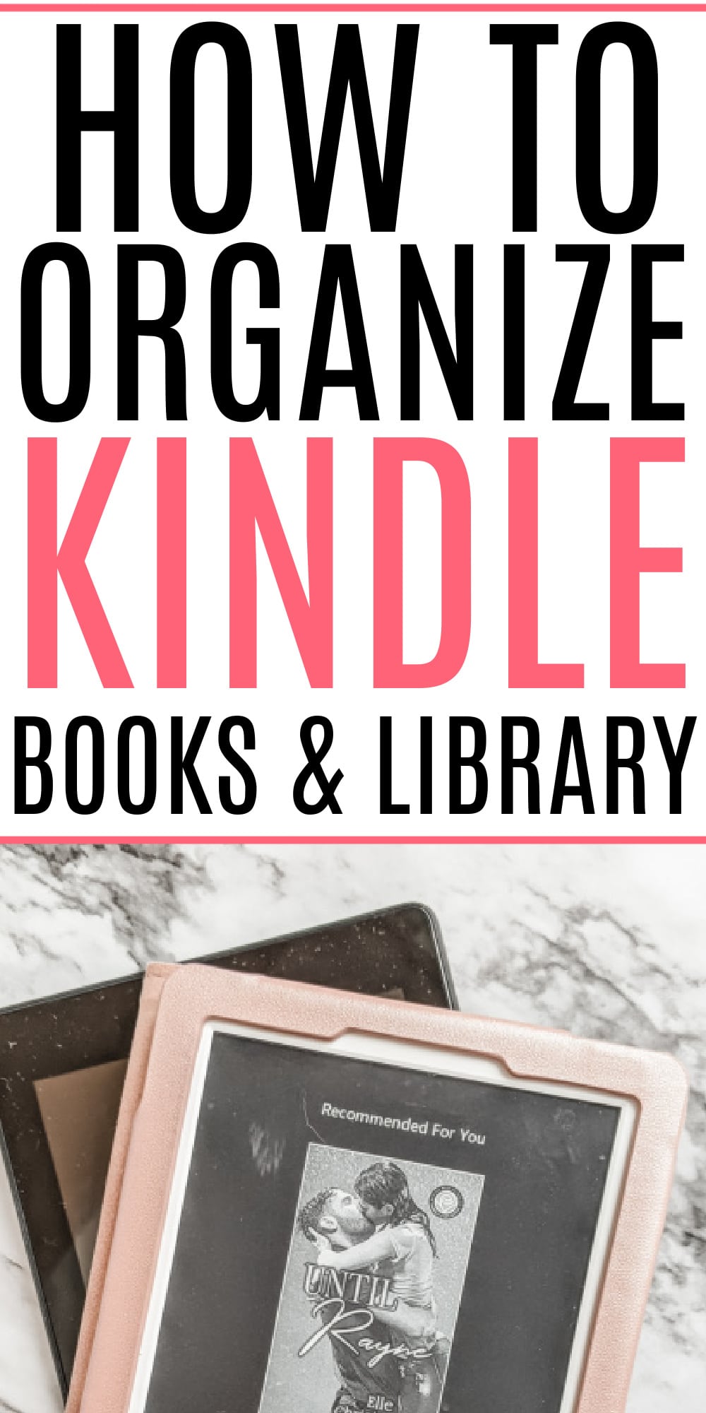 How To Organize Kindle Books Frugally Blonde