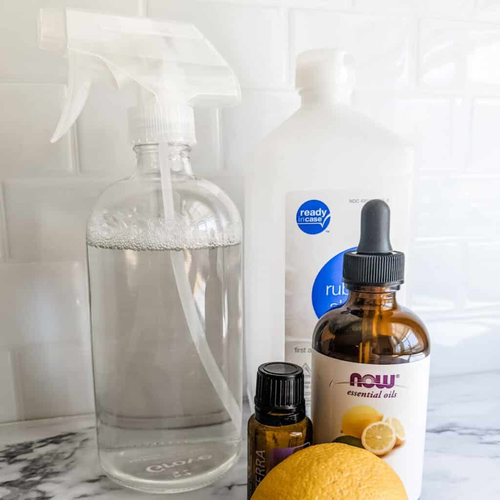 ingredients to make homemade cleaners that work
